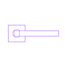 Buildings Door Handles Time Q Door Handle Laser Cut Svg File, Free Vectors File